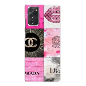 Чохол (Dior, Prada, YSL, Chanel) для Samsung Galaxy Note 20 (Модніца)