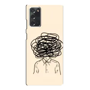 Чехлы со смыслом для Samsung Galaxy Note 20 (Мысли)