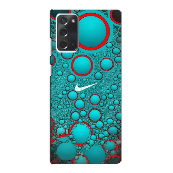 Чехол с рисунком «Найк зеленый» для Samsung Galaxy Note 20