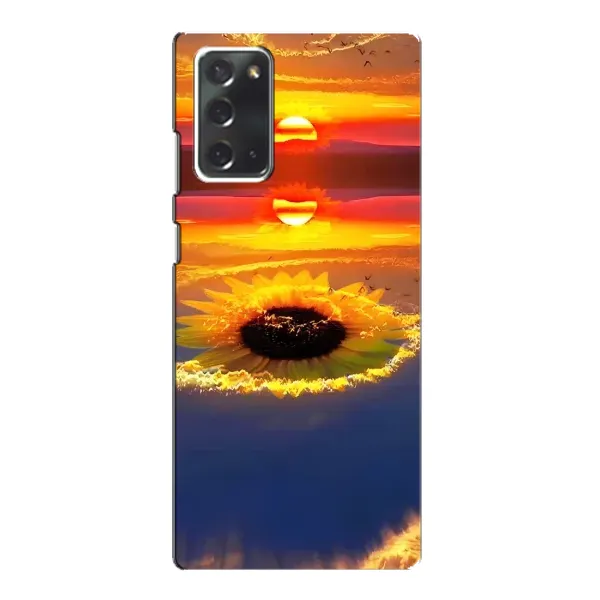 Чехол с рисунком «Небо подсолнух» для Samsung Galaxy Note 20 Чехол с рисунком «Небо подсолнух» для Samsung Galaxy Note 20