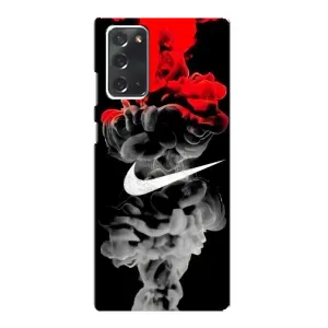 Силіконовый Чохол на Samsung Galaxy Note 20 з картинкою НАЙК (Nike дим)