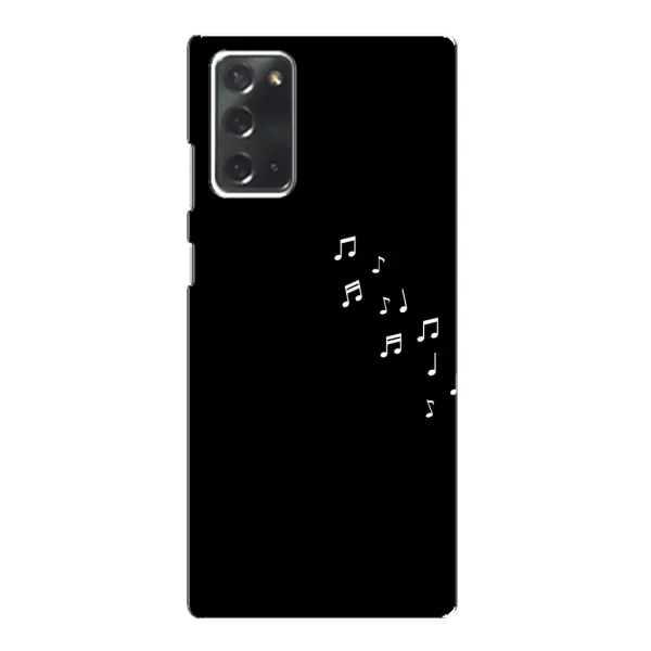 Чехол с рисунком «Ноты» для Samsung Galaxy Note 20 Чехол с рисунком «Ноты» для Samsung Galaxy Note 20