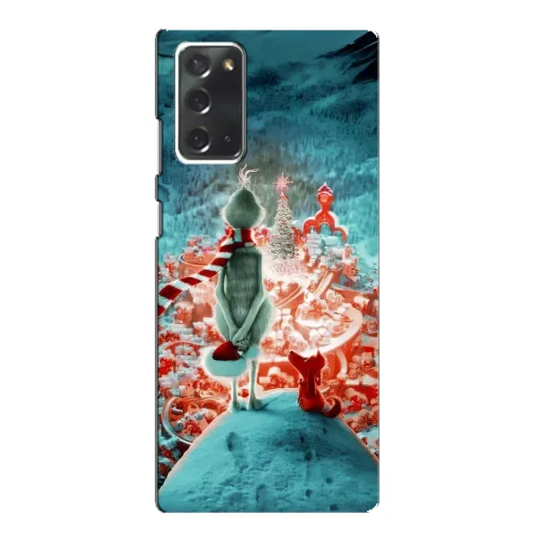 Чехол с рисунком «Новогодний Гринч» для Samsung Galaxy Note 20 Чехол с рисунком «Новогодний Гринч» для Samsung Galaxy Note 20