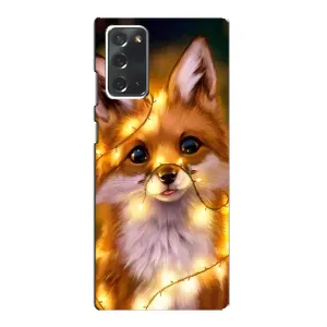 Чохол з Лисичкою для Samsung Galaxy Note 20 (Новорічне лисеня)