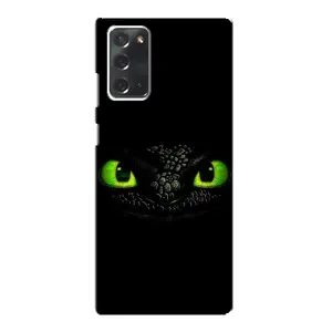 Чехол дракон Беззубик для Samsung Galaxy Note 20 (Глаза Беззубика)