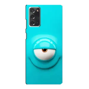 Силиконовые Чехлы (смешные стикеры) для Samsung Galaxy Note 20 (Одноглазик)