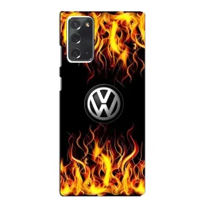 Чехол "Фольксваген" для Samsung Galaxy Note 20 (Огненный Лого)
