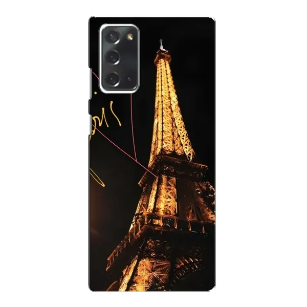 Чехол с рисунком «Paris» для Samsung Galaxy Note 20 Чехол с рисунком «Paris» для Samsung Galaxy Note 20