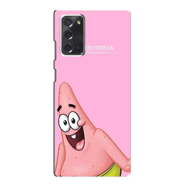 Чехол с рисунком «Патрик» для Samsung Galaxy Note 20 Чехол с рисунком «Патрик» для Samsung Galaxy Note 20