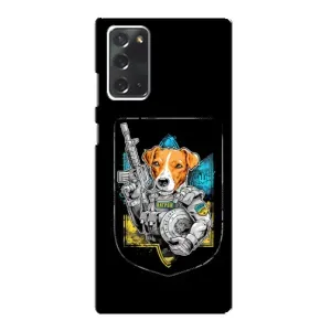 Чехол с принтом для Samsung Galaxy Note 20 (Патрон Воин)