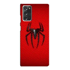 Чехол Супергерой Человека Паука на Samsung Galaxy Note 20 (Паук марвел)