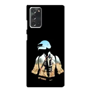 Чохол з картинкою "Герой Pubg" на Samsung Galaxy Note 20 (Пубг мен)