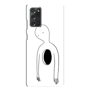 Чехлы со смыслом для Samsung Galaxy Note 20 (Пустота)