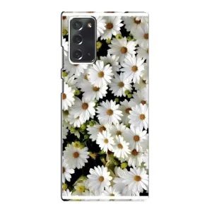 Чохол з ромашками на Samsung Galaxy Note 20 (Рамка в ромашках)
