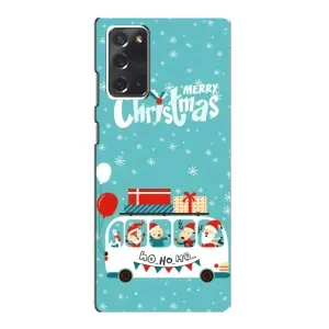 Силиконовый бампер на рождество для Samsung Galaxy Note 20 (Рождественское настроение)