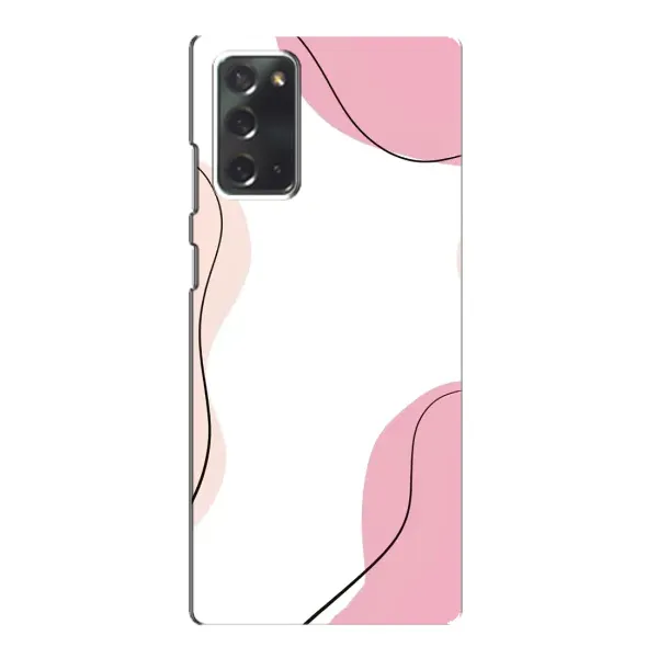 Чехол с рисунком «Розовый фон» для Samsung Galaxy Note 20 Чехол с рисунком «Розовый фон» для Samsung Galaxy Note 20