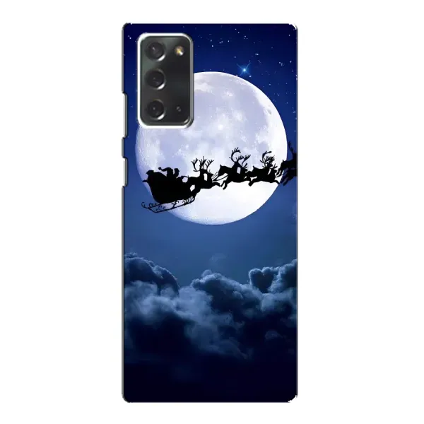 Чехол с рисунком «Санта - луна» для Samsung Galaxy Note 20 Чехол с рисунком «Санта - луна» для Samsung Galaxy Note 20