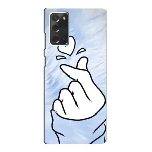 Чохол (Знак сердечка) для Samsung Galaxy Note 20 (Серце знак)