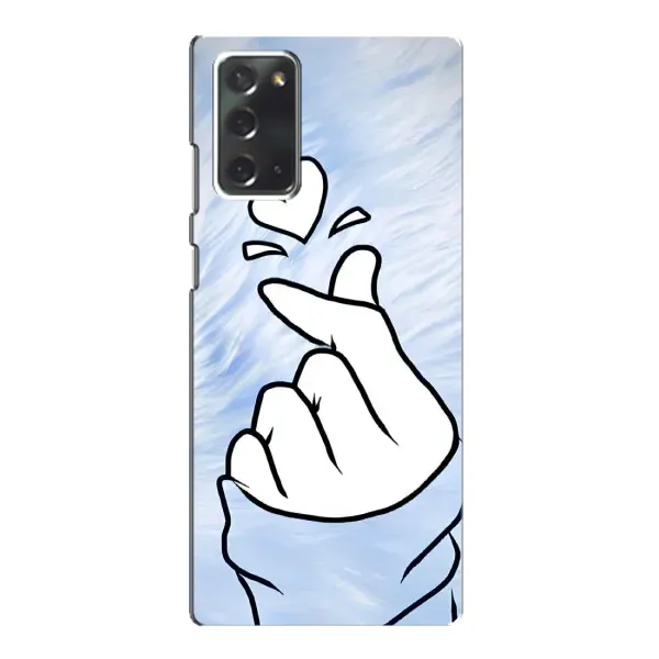 Чехол с рисунком «Сердечка знак» для Samsung Galaxy Note 20 Чехол с рисунком «Сердечка знак» для Samsung Galaxy Note 20