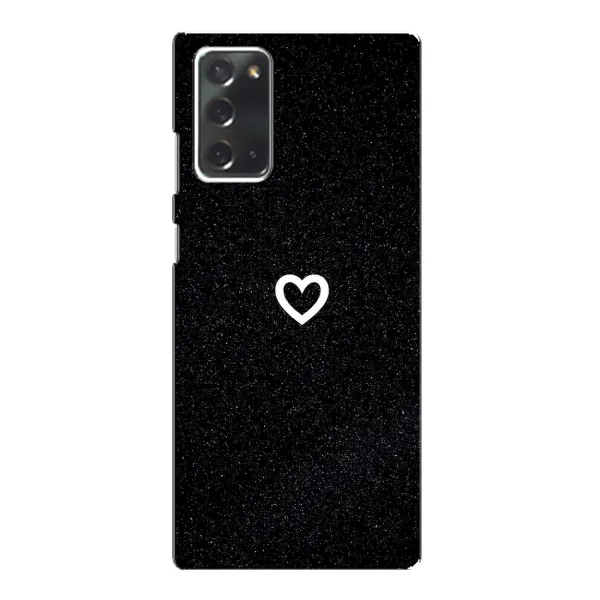 Чехол с рисунком «Сердечко» для Samsung Galaxy Note 20 Чехол с рисунком «Сердечко» для Samsung Galaxy Note 20