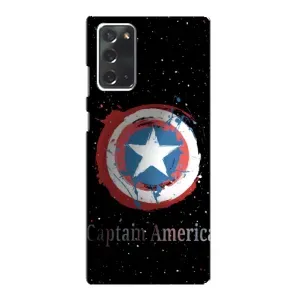 Чохол с Щітом Капітана Америки на Samsung Galaxy Note 20 (Щит Капітана)