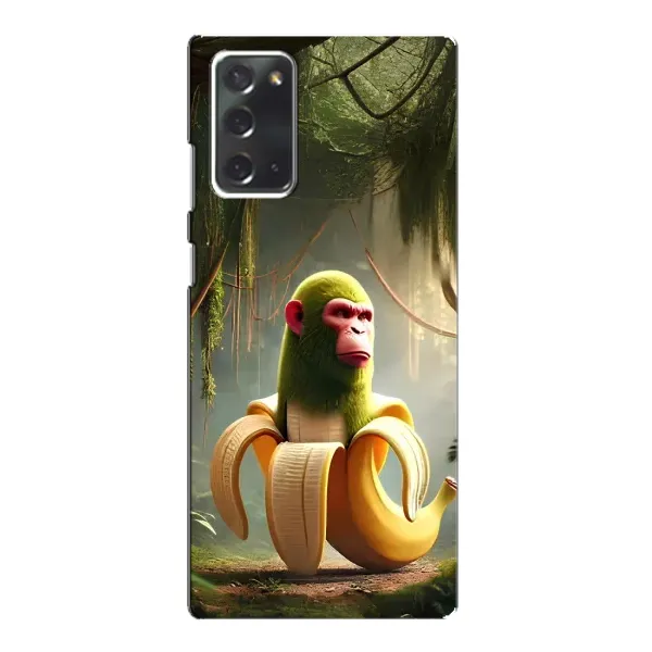 Чехол с рисунком «Шимпанзини бананини» для Samsung Galaxy Note 20 Чехол с рисунком «Шимпанзини бананини» для Samsung Galaxy Note 20