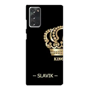Чехлы с мужскими именами для Samsung Galaxy Note 20 (SLAVIK)