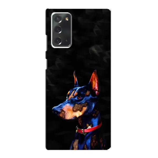 Чехол с рисунком «Собака Мопс» для Samsung Galaxy Note 20 Чехол с рисунком «Собака Мопс» для Samsung Galaxy Note 20