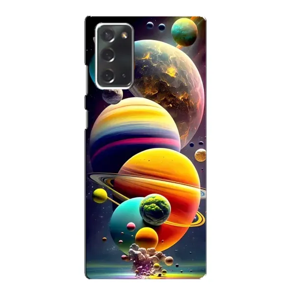 Чехол с рисунком «Солнечна система» для Samsung Galaxy Note 20
