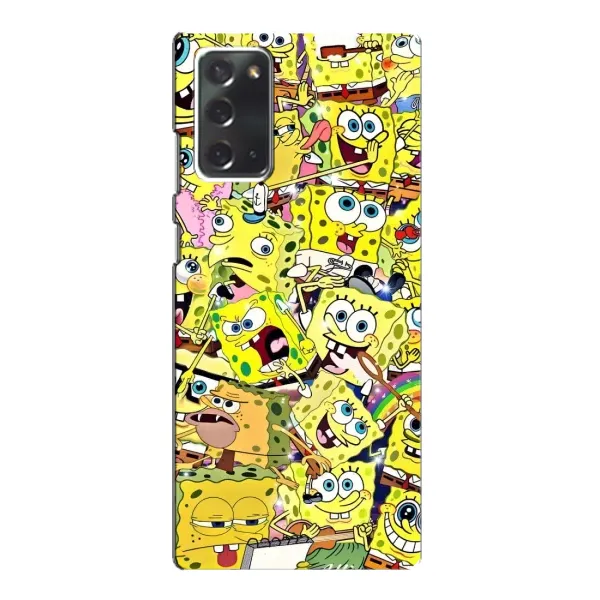 Чехол с рисунком «Спанч Боб Арт» для Samsung Galaxy Note 20 Чехол с рисунком «Спанч Боб Арт» для Samsung Galaxy Note 20