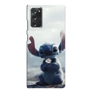 Чохол з малюнком Стіч для Samsung Galaxy Note 20 (Стіч з квіткою)