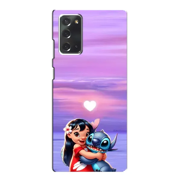 Чехол с рисунком «Стич и Лило» для Samsung Galaxy Note 20 Чехол с рисунком «Стич и Лило» для Samsung Galaxy Note 20