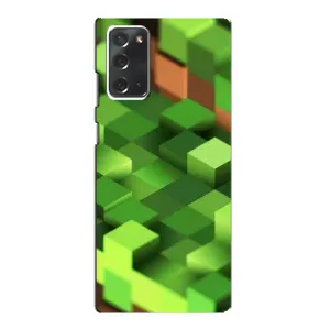 Чохли для Samsung Galaxy Note 20 (Персонажі МайнКрафт) (Текстура)