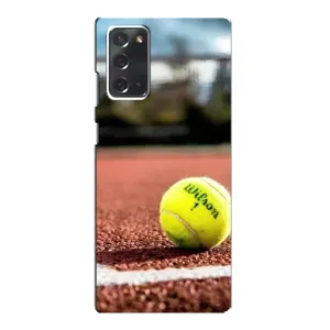 Чехлы с принтом Спортивная тематика для Samsung Galaxy Note 20 (Теннисный корт)