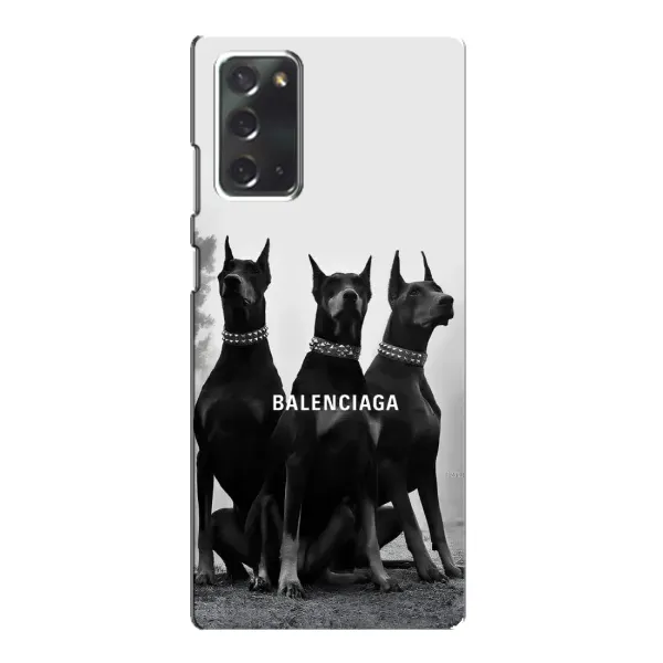 Чехол с рисунком «Три добермана» для Samsung Galaxy Note 20 Чехол с рисунком «Три добермана» для Samsung Galaxy Note 20