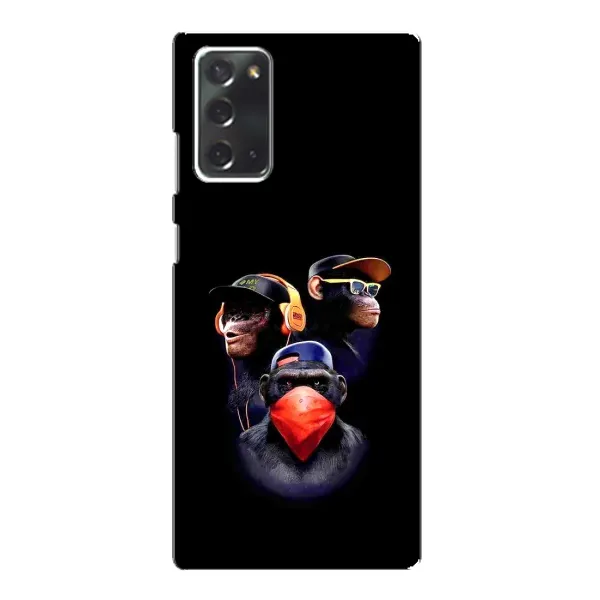 Чехол с рисунком «Три обезьяны» для Samsung Galaxy Note 20 Чехол с рисунком «Три обезьяны» для Samsung Galaxy Note 20
