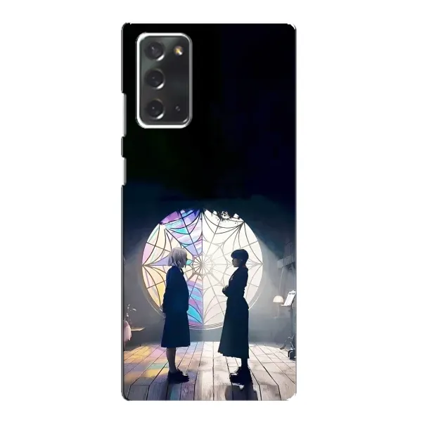 Чехол с рисунком «Уэнсдей и Энди» для Samsung Galaxy Note 20 Чехол с рисунком «Уэнсдей и Энди» для Samsung Galaxy Note 20