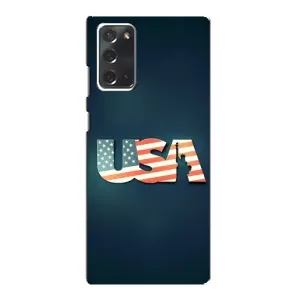 Чехол Флаг USA для Samsung Galaxy Note 20 (USA)