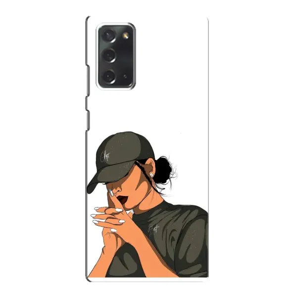 Чехол с рисунком «В зеленом» для Samsung Galaxy Note 20 Чехол с рисунком «В зеленом» для Samsung Galaxy Note 20