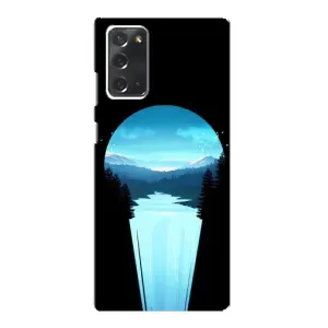 Літній Чохол на Samsung Galaxy Note 20 (Синій Водоспад)