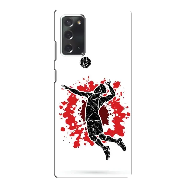 Чохол з малюнком «Волейболіст» для Samsung Galaxy Note 20 Чохол з малюнком «Волейболіст» для Samsung Galaxy Note 20