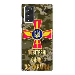 Чехлы на военную тематику для Samsung Galaxy Note 20 (ВС ЗСУ)