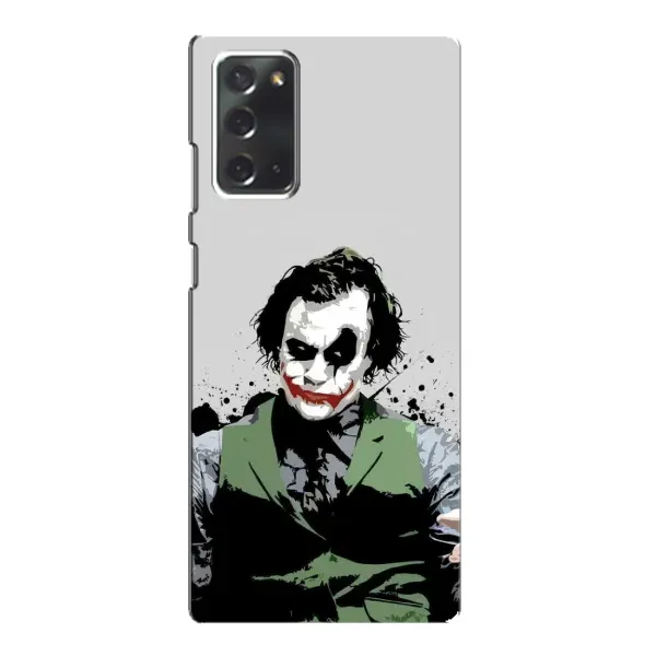 Чехол с рисунком «Взгляд Джокера» для Samsung Galaxy Note 20 Чехол с рисунком «Взгляд Джокера» для Samsung Galaxy Note 20