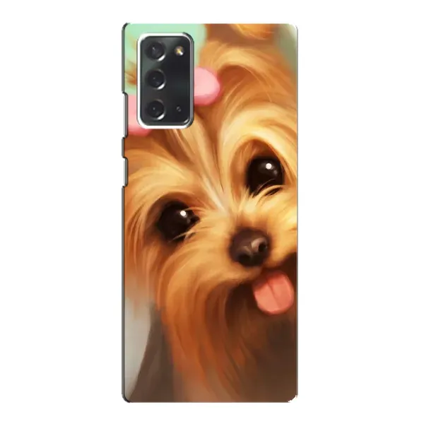 Чехол с рисунком «Йоршенский терьер» для Samsung Galaxy Note 20 Чехол с рисунком «Йоршенский терьер» для Samsung Galaxy Note 20