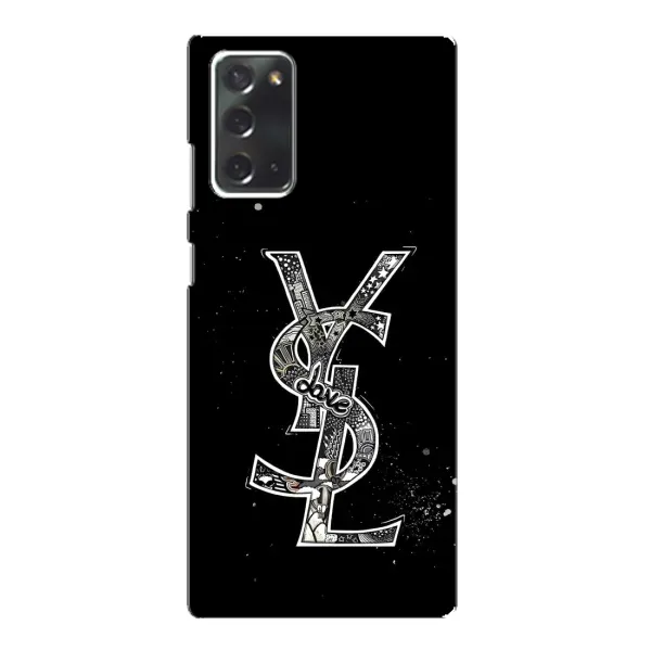 Чехол с рисунком «YSL» для Samsung Galaxy Note 20 Чехол с рисунком «YSL» для Samsung Galaxy Note 20
