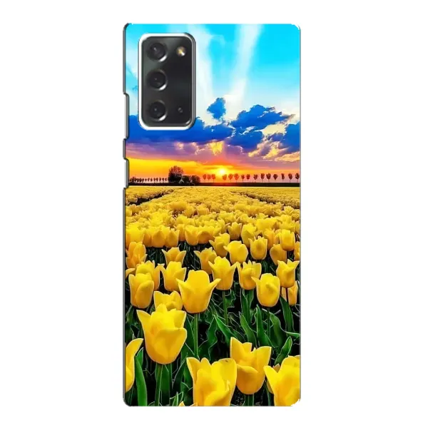Чехол с рисунком «Желтые тюльпаны» для Samsung Galaxy Note 20 Чехол с рисунком «Желтые тюльпаны» для Samsung Galaxy Note 20