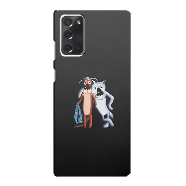 Чехол с рисунком «Шо, опять» для Samsung Galaxy Note 20