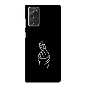 Чохол (Знак сердечка) для Samsung Galaxy Note 20 (Знак Сердечка)
