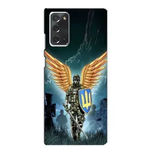Патріотичний Чохол для Samsung Galaxy Note 20 (ЗСУ з крильми)
