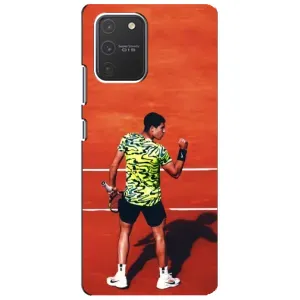 Чехлы с принтом Спортивная тематика для Samsung Galaxy S10 Lite (Алькарас Теннисист)